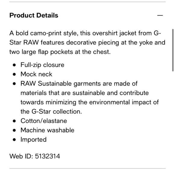 G Raw Camo Shirt Jacket XL - Picture 9 of 15